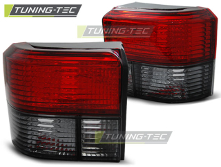ZADNÍ SVĚTLA, LAMPY VOLKSWAGEN T4, 1990-2003, KOUŘOVÉ, ČERVENÉ