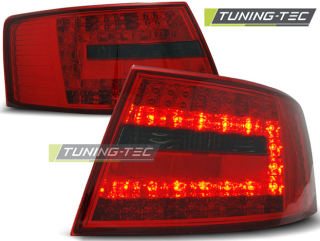 Zadní světla Audi A6 04-08 sedan - kouřové/ červené LED 6PIN