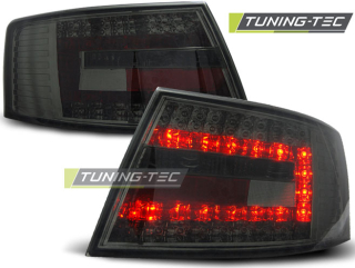 ZADNÍ SVĚTLOMETY, SVĚTLA, LAMPY LED AUDI A6, 2004-2008, SEDAN, KOUŘOVÉ 6PIN