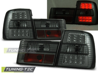ZADNÍ SVĚTLA, SVĚTLOMETY, LAMPY LED BMW E34, 1988-1995, SEDAN, KOUŘOVÉ