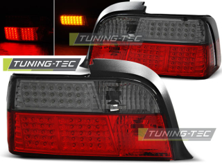 Zadní světla BMW E36 92-98 coupe/cabrio - červené/kouřové LED