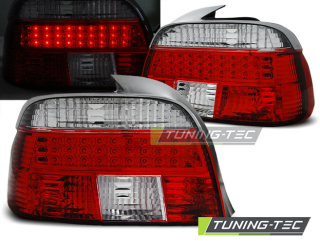 Zadní světla, lampy LED BMW E39, 1996-2000, čiré, červené LDBM01