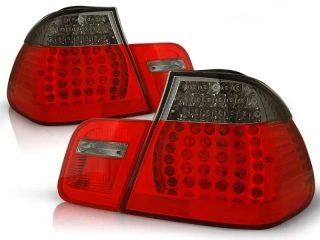 Zadní světla LED, BMW E46, 2001-2005 sedan, červené, kouřové