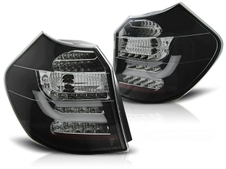 Zadní světla LED, BMW 1, E87,E81, 2007-2011, černé black