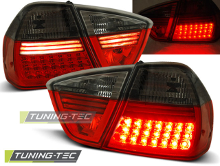 Zadní světla BMW E90 05-08 sedan - kouřové/červené LED