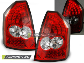 Zadní světla Chrysler 300C 05-10 - krystal/červené LED