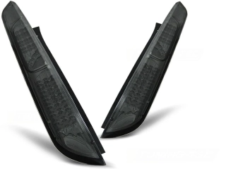 Zadní světla, světlomety, lampy LED Ford Focus 2, 2005-2008, hatchback, kouřové