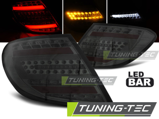 Zadní světla Mercedes Benz W204 C-Klasse 07-10 - kouřové LED BAR