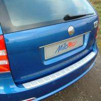 Práh pátých dveří s výstupky, ABS-stříbrný, Škoda Octavia II. Combi