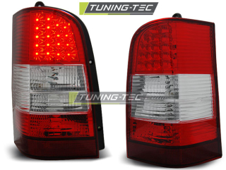 Zadní světla Mercedes Benz Vito W638 96-03 - bílé/červené LED