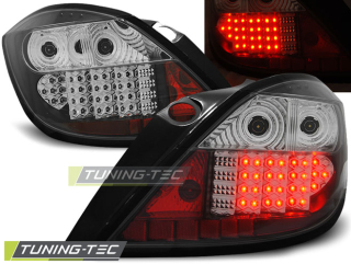 Zadní světla Opel Astra H 5D 04-09 - krystal/černé LED