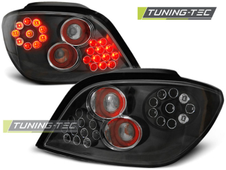 ZADNÍ SVĚTLOMETY, SVĚTLA, LAMPY LED PEUGEOT 307, 2001-2007, ČIRÉ, ČERNÉ