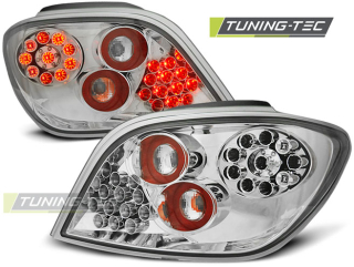 Zadní světla Peugeot 307 01-07 - krystal/chrom LED