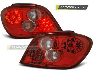 Zadní světla Peugeot 307 01-07 - krystal/červené LED