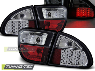Zadní světla LED Seat Leon 98-05 - krystal/černé