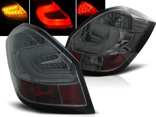 Zadní světla Škoda Fabia II 2007-2014 kouřová LED BAR