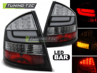 Zadní světla Škoda Octavia II sedan 04- černá LED BAR