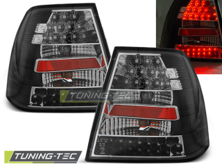 Zadní světla VW Bora 4dv. sedan 98-05 - černé LED