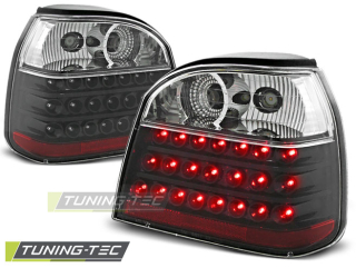 Zadní světla VW Golf III 92-98 - krystal/černé LED