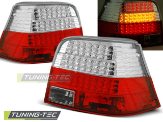 Zadní světla LED VW Golf IV 98-03 - krystal/červené