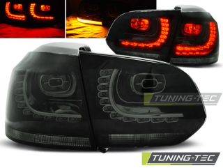ZADNÍ SVĚTLOMETY, SVĚTLA, LAMPY LED VOLKSWAGEN GOLF 6, 2009-, KOUŘOVÉ 