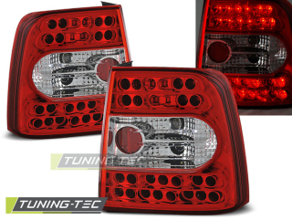 Zadní světla VW Passat B5 3B sedan 97-00 - krystal/červené LED