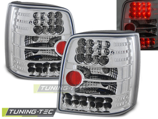 Zadní světla VW Passat B5 3B combi 97-00 - krystal/chrom LED