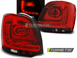 Zadní světla VW Polo 6R 09+ červená/kouřová LED