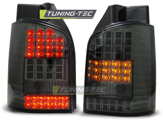 Zadní světla VW T5 03-09 zad.výklopné dveře - kouřové LED