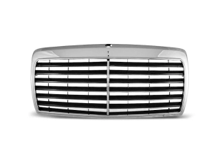 PŘEDNÍ MASKA AVANTGARDE MERCEDES W124, 1985-1993, E-CLASS, CHROM