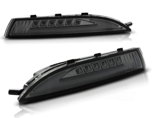 PŘEDNÍ BLINKRY LED S POZIČNÍM SVĚTLEM VW SCIROCCO 08-, KOUŘOVÉ