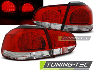 Zadní světla LED VW GOLF 6 červená