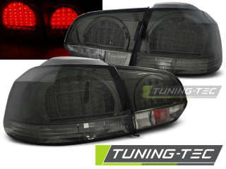 ZADNÍ SVĚTLOMETY, SVĚTLA, LAMPY LED VOLKSWAGEN GOLF 6, 2009-2012, KOUŘOVÉ