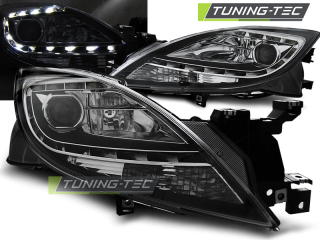 Přední světla Devil eyes LED Mazda 6 II 10-12 černá