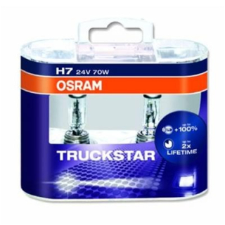 Žárovky H7 70W (24V) Osram Truckstar +100%