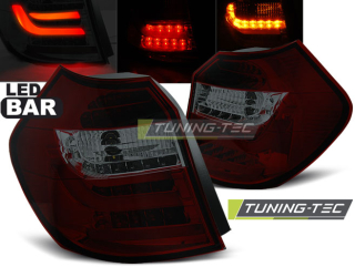 Zadní světla LED Lightbar BMW E87/E81 04-07 červená/kouřová