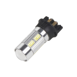 LED žárovky do denního svícení PW24W - 6 CREE XBD LED s rozptylovou čočkou