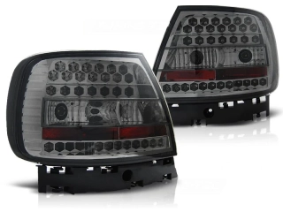 Zadní světlomety, světla, lampy Audi A4 B5, 1995-2000, sedan LED kouřové