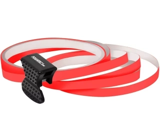Samolepící linky na obvod kola, červené, FOLIATEC, 6 mm