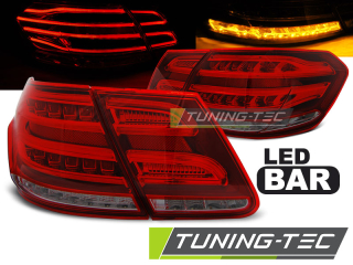 Zadní světla LED Bar, blinkr Mercedes-Benz E W212 sedan 09-13 červená/kouřová