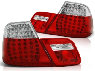 Zadní světla LED BMW E46 99-03 Coupe červená/chrom