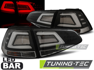 Zadní světla LED Bar VW Golf 7 13- černá