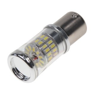 TURBO LED 12-24V s paticí BA15S, 48W oranžová