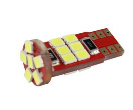 LED žárovka 12V T10 bílá, 18LED/2835SMD