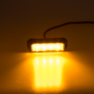 PREDATOR 4x3W LED, 12-24V, oranžový, ECE R10 R65