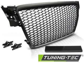 Přední maska AUDI A4 B8 08-11 BLACK RS-STYLE