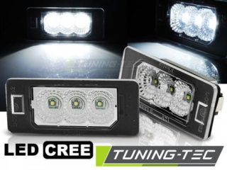 Osvětlení SPZ BMW E90 E91 E92 E93 E39 E60 E61 E70 E71 E82 E88 LED CREE CLEAR