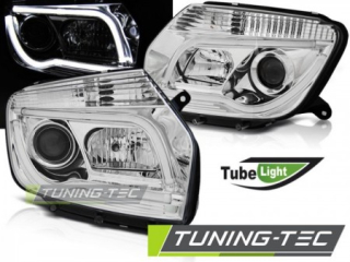 Světla přední DACIA DUSTER 04.10- CHROME TUBE LIGHT
