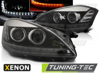 Světla přední MERCEDES W221 05-09 DAYLIGHT HID BLACK