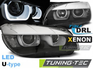 Světla přední BMW X1 E84 08.12-01.14 TUBE LIGHT BLACK